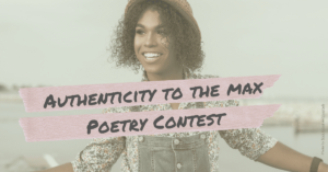 enter your authentic poetry for your chance to win a $150 visa gift card