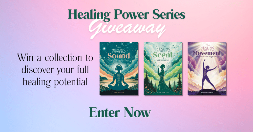 enter to win a healing powers book bundle giveaway